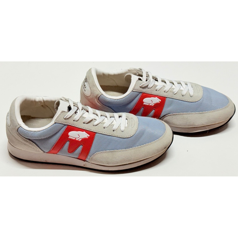 Karhu Albatross 82 Sneakers Light Blue Red Grey Retro Running Shoes Sz 13